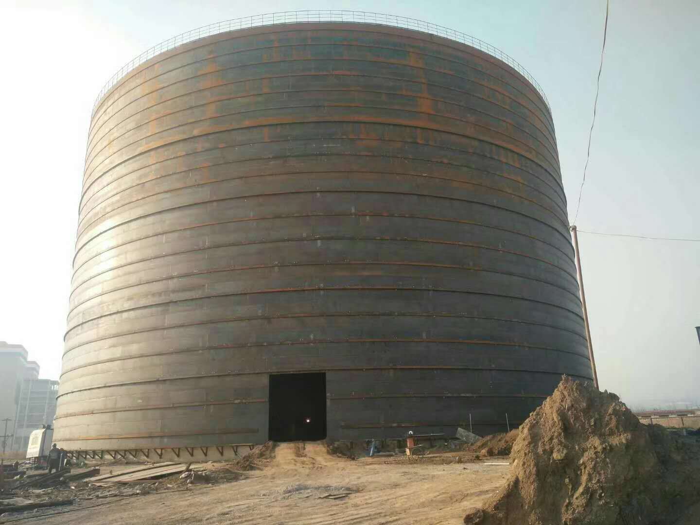 坡心镇承建大型钢板库的好处及原理